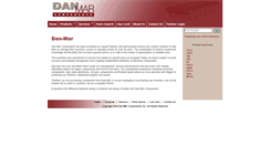 Desktop Screenshot of dan-mar.com